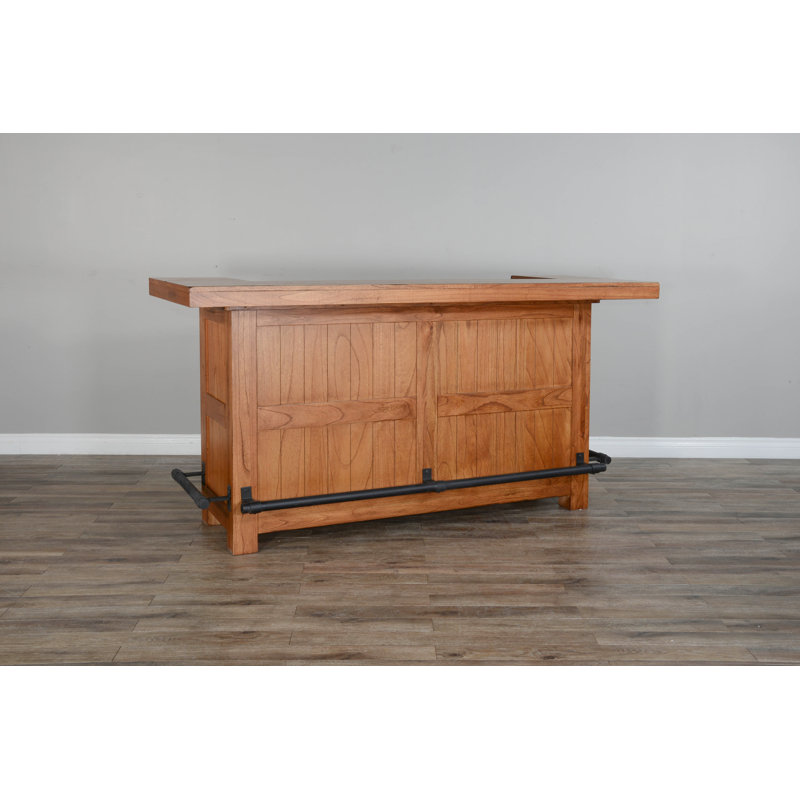 August Grove® Gridley 80'' Home Bar & Reviews Wayfair